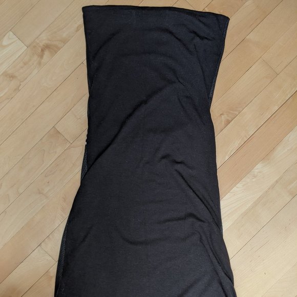 Early 2000s Fidel Athletic Mesh Strapless Dress - Picture 4 of 6